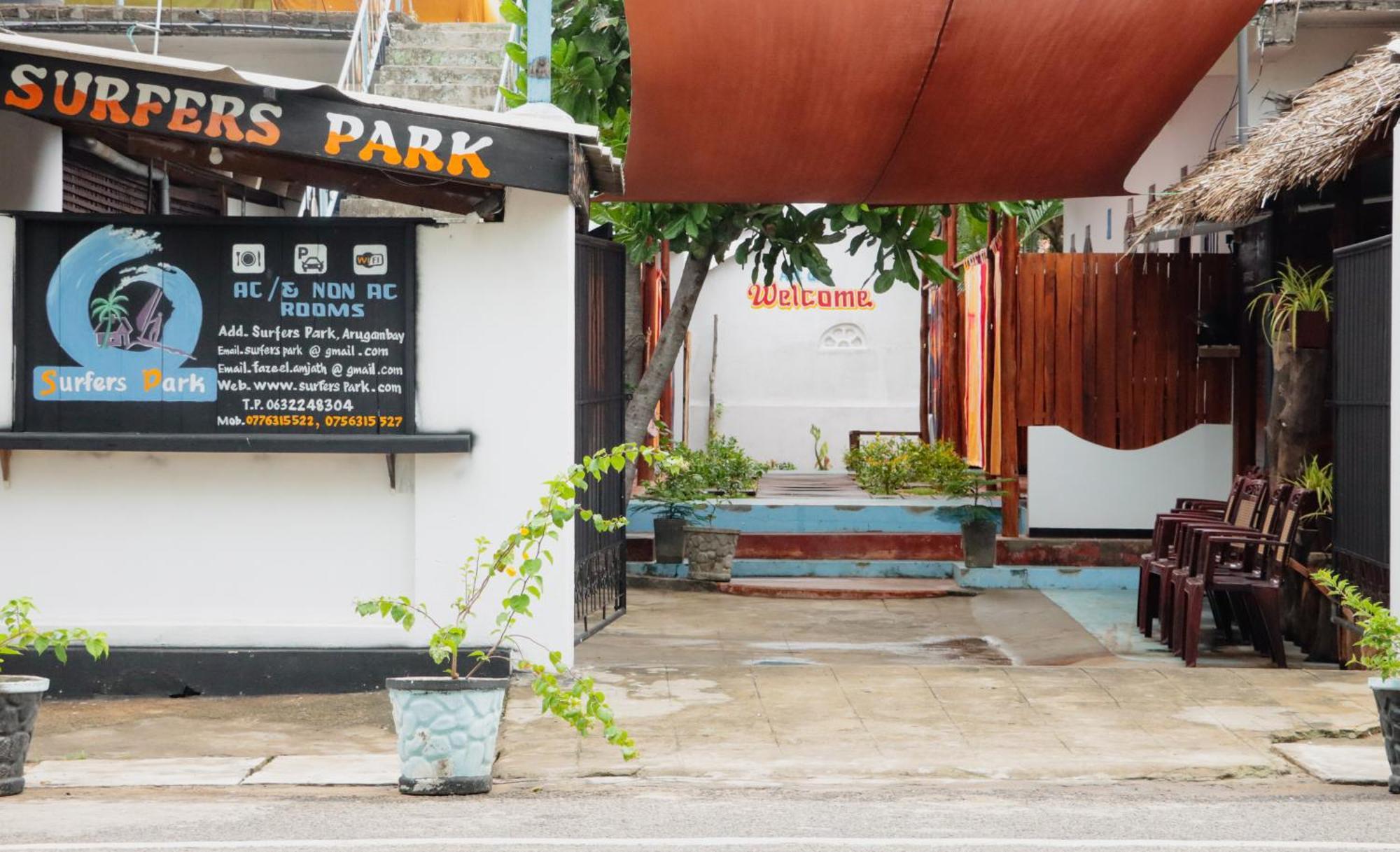Surfers Park Arugambay Bed & Breakfast อารูกัมเบย์ ภายนอก รูปภาพ